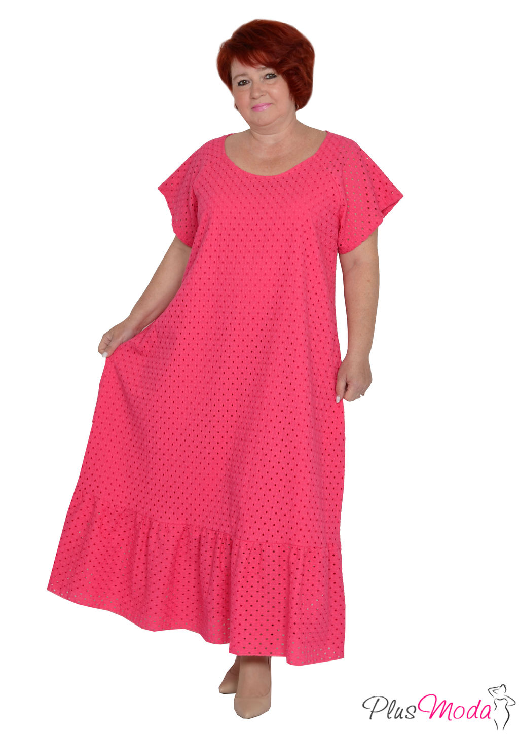 Платье Модель №1566 размеры 44-84 - Plusmoda фото 3