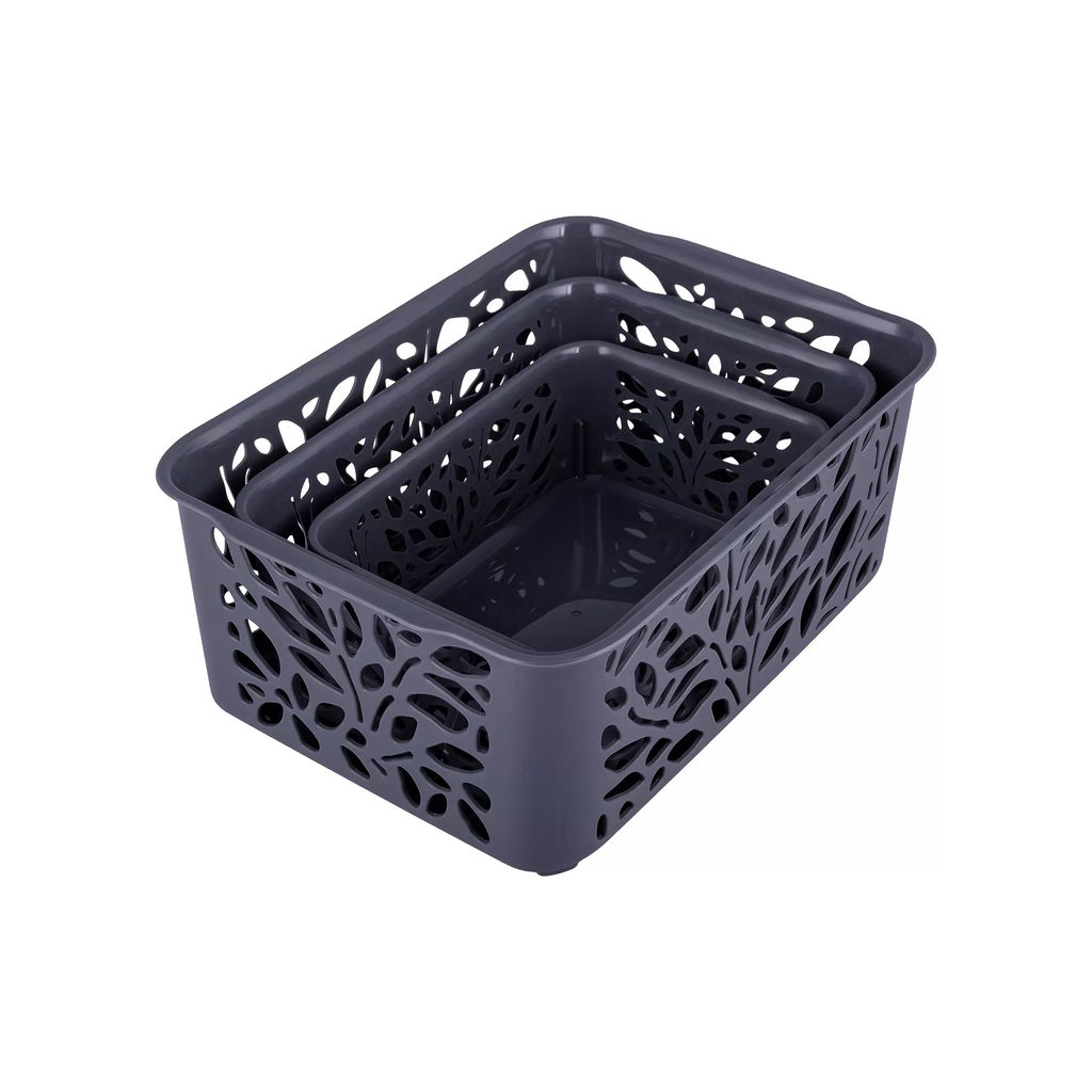 Набор корзин Leaves 3шт. арт. С44804 - Elfplast фото 5