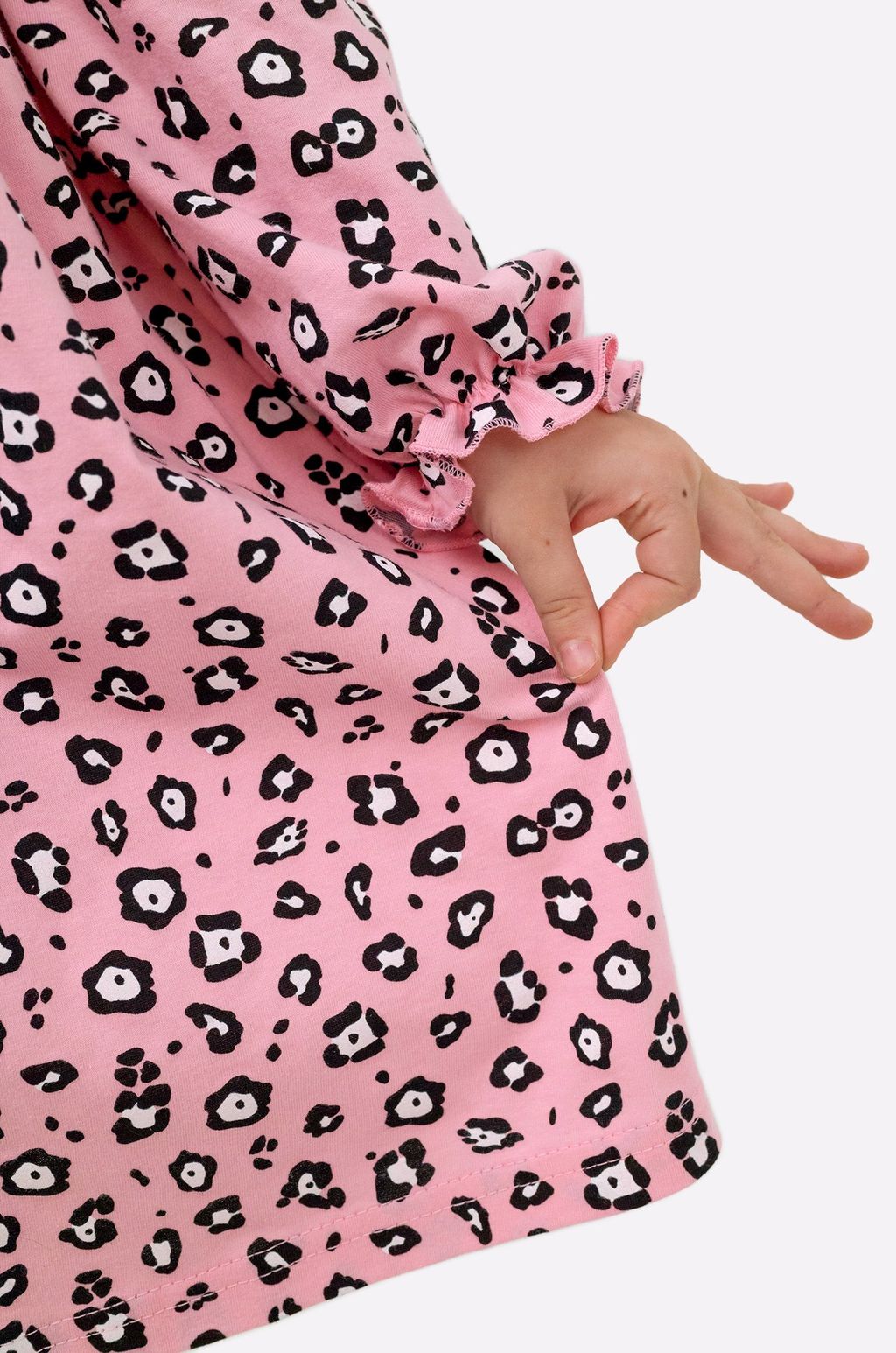 Хлопковое платье для девочки Happyfox