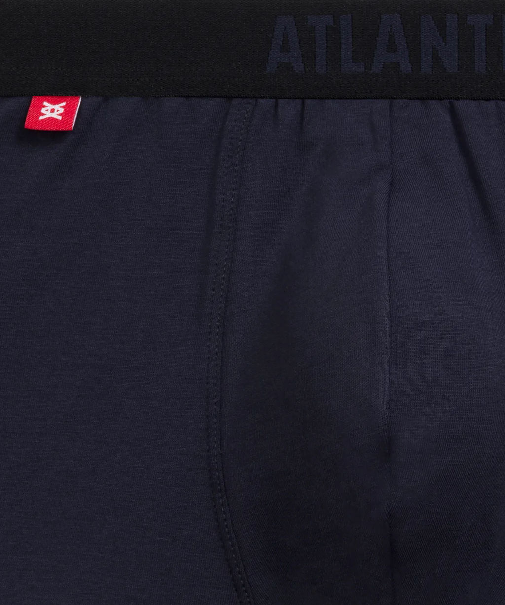 ATLANTIC 3MH-011 Трусы шорты Solid - набор 3 шт. темно-голубой + темно-синий + эспрессо  фото 6