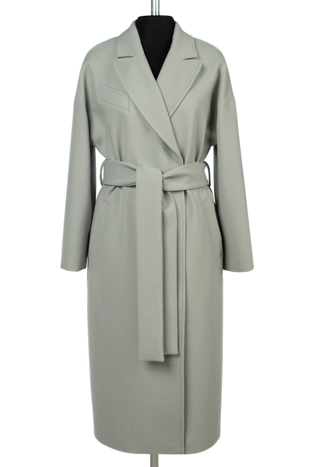 01-11614 Пальто женское демисезонное (пояс) - El podio фото 9