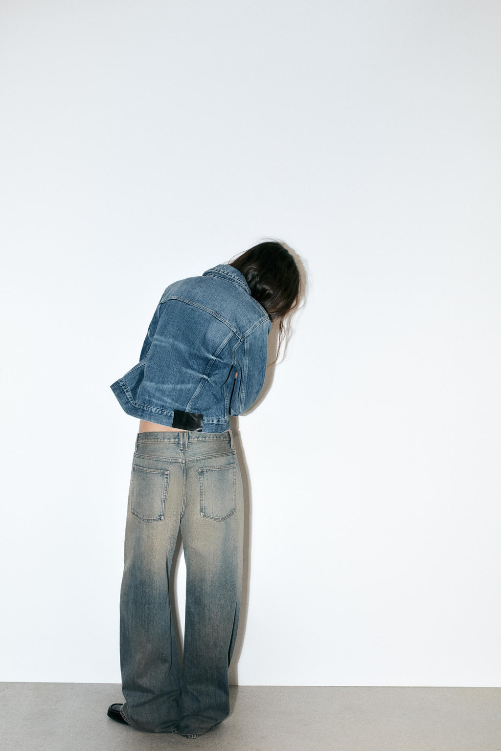 TRF LOW-RISE BAGGY JEANS - Zara фото 6