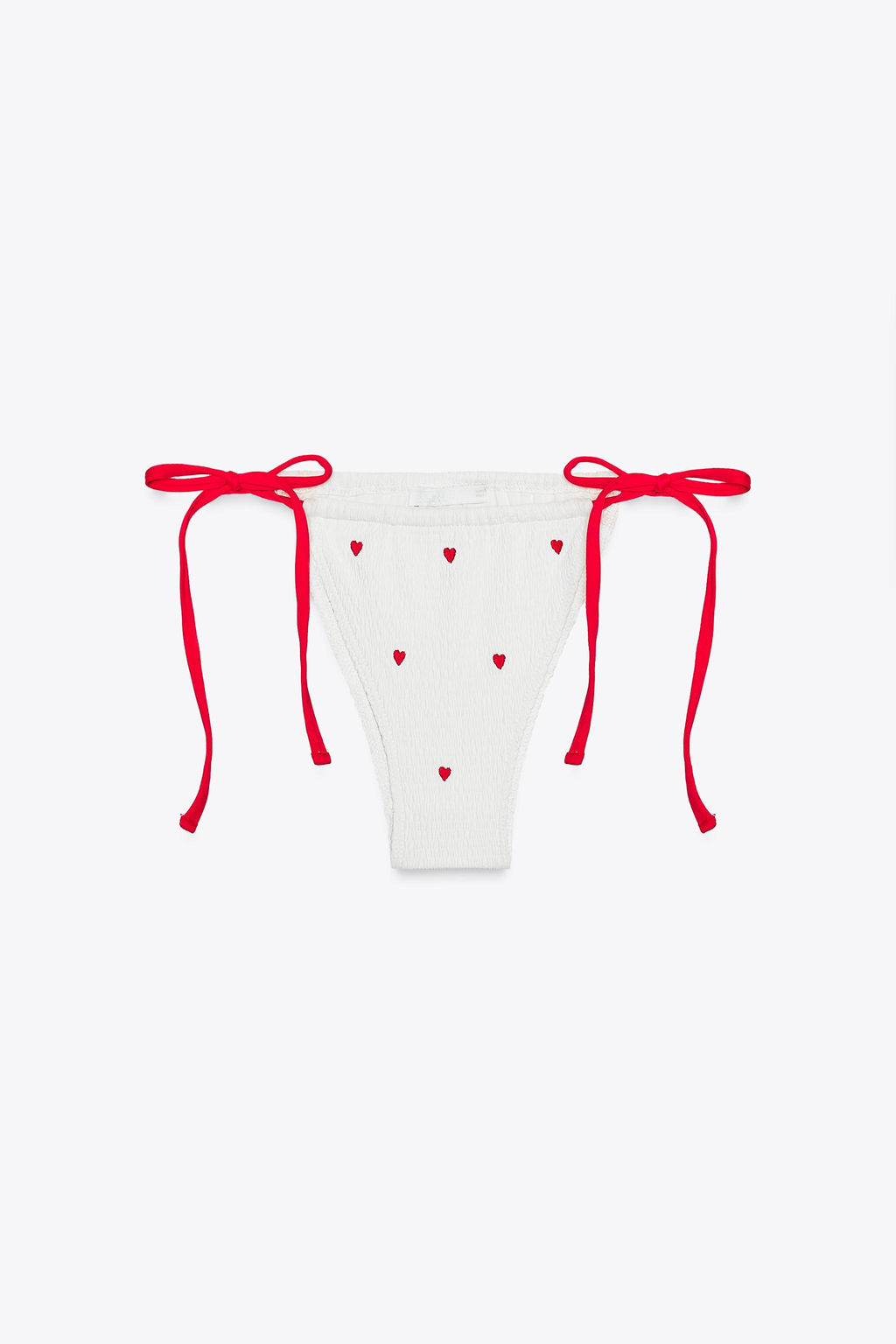 EMBROIDERED ELASTICATED BIKINI BOTTOMS