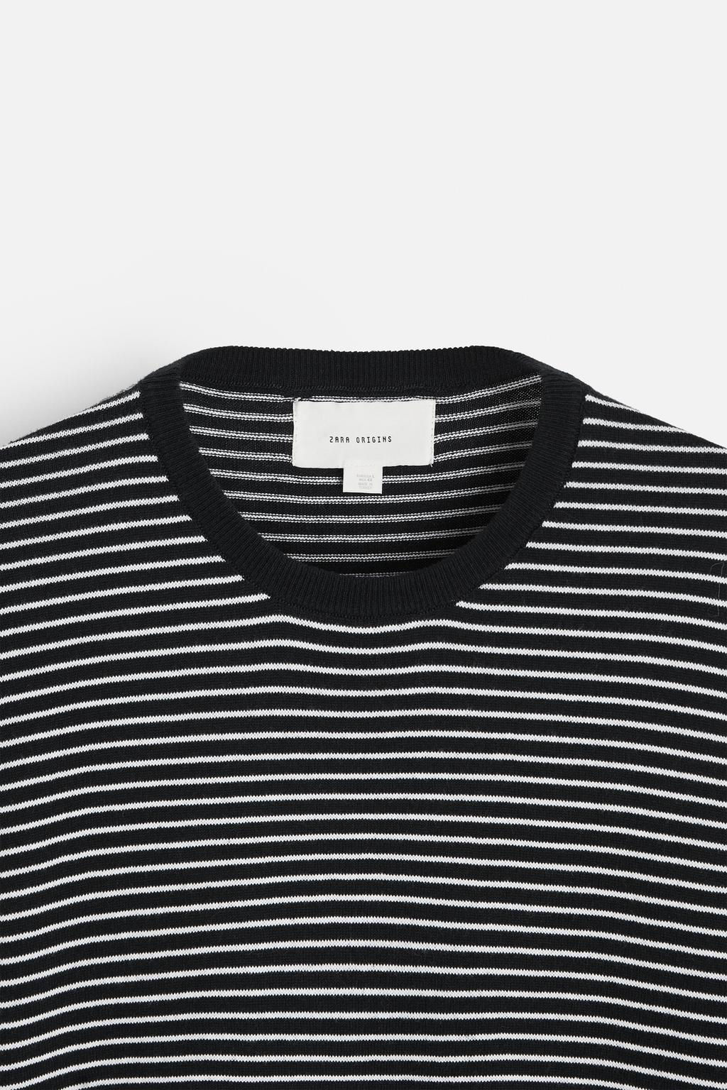 STRIPED JACQUARD SWEATER - Zara фото 8