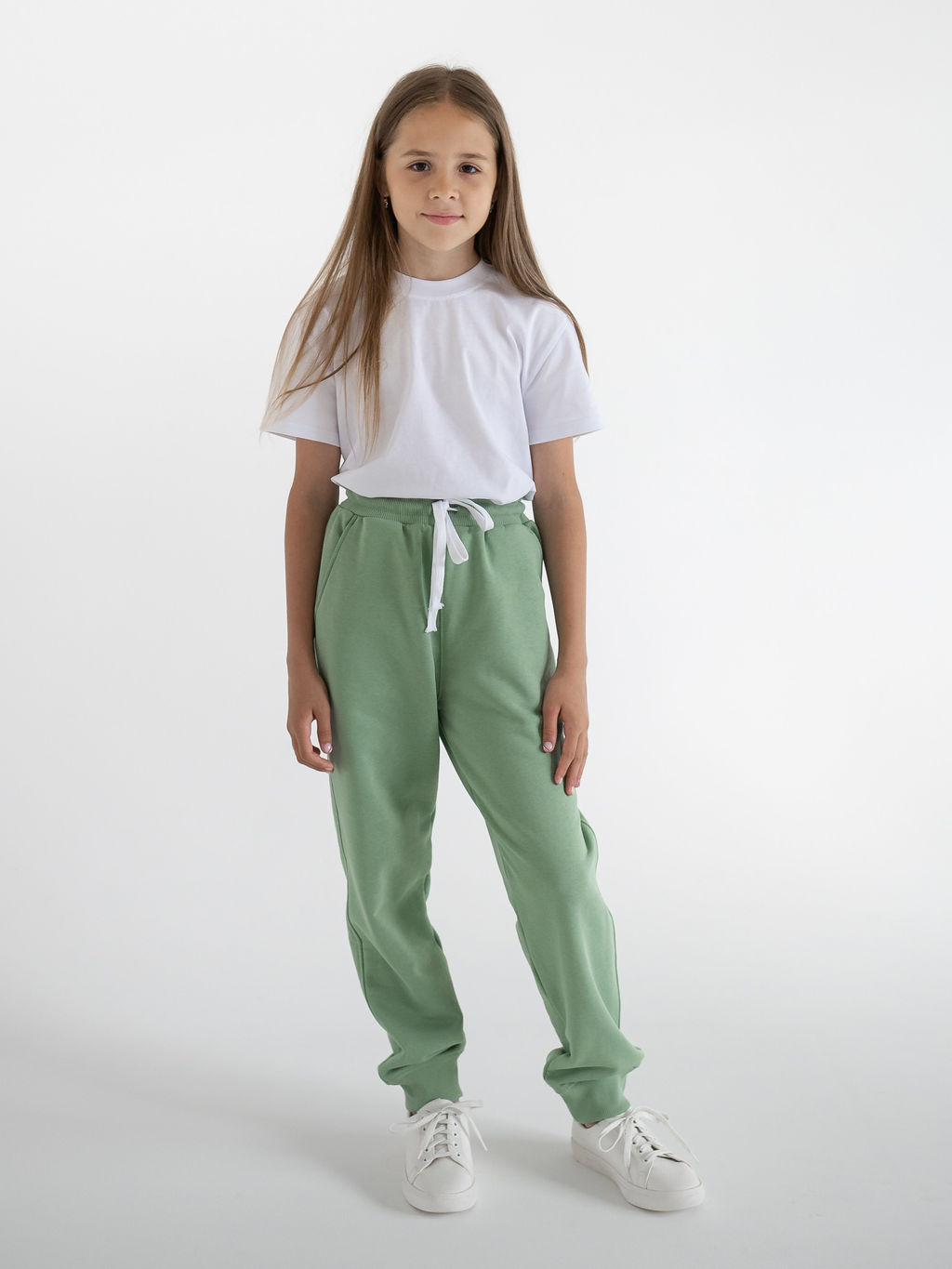 Джоггеры трикотажные 3х нитка петельный - Lesi kids фото 18