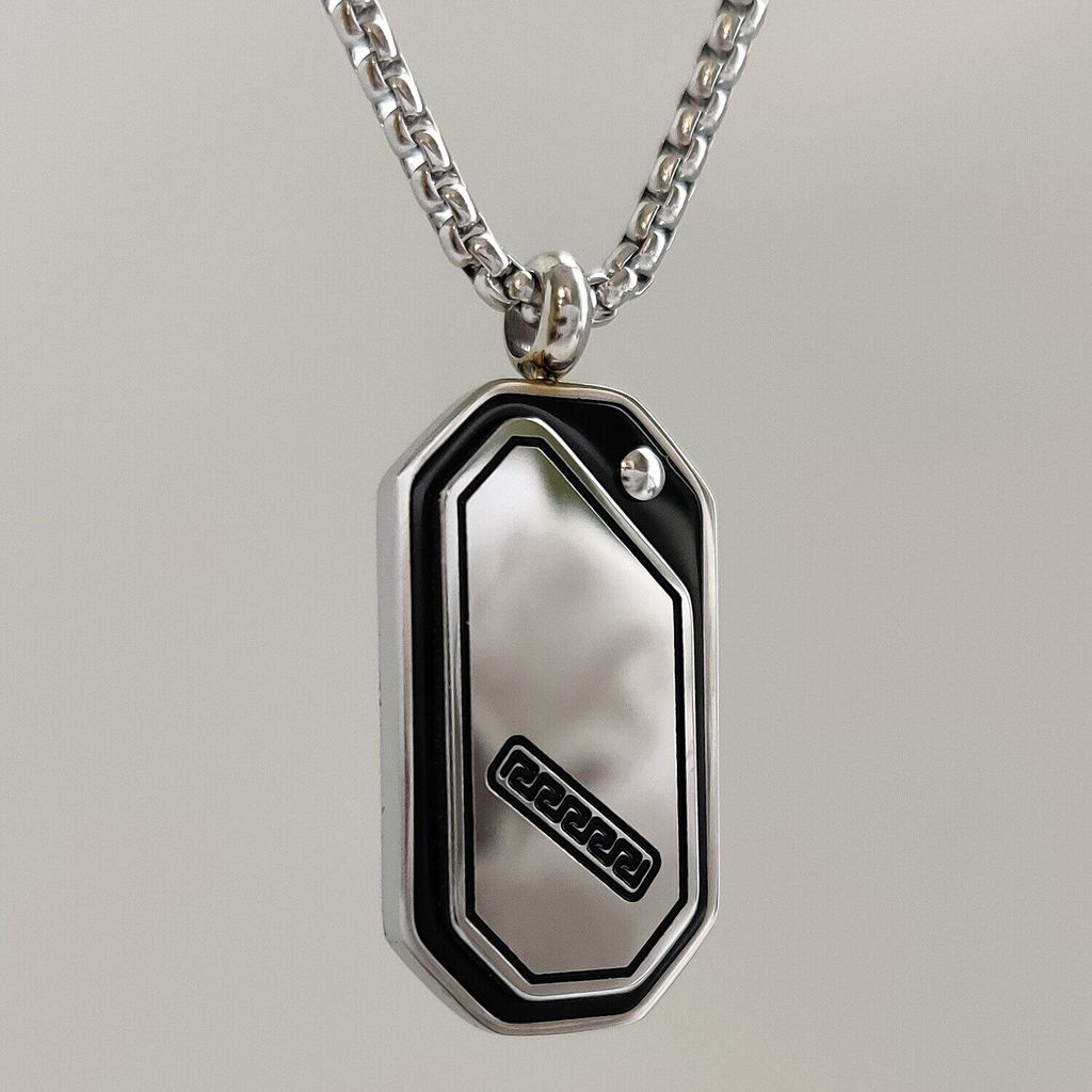 Кулон из стали на цепочке