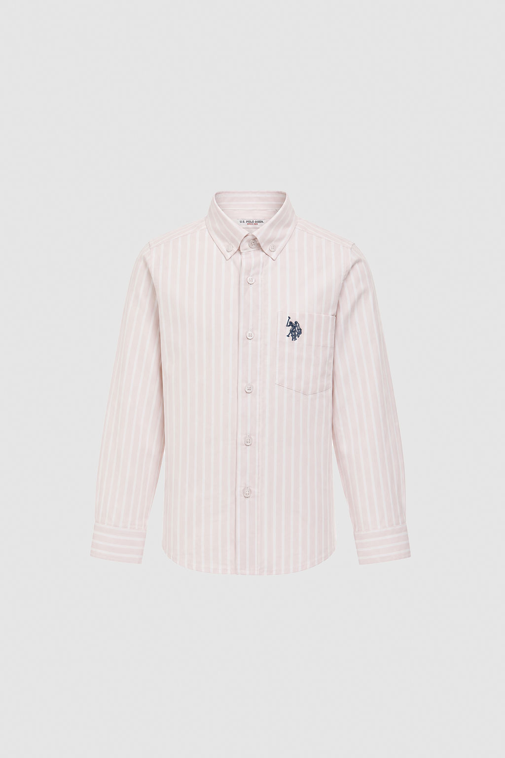 Erkek Гocuk AГДk Pembe Uzun Kollu GГmlek - U.s. polo assn фото 6
