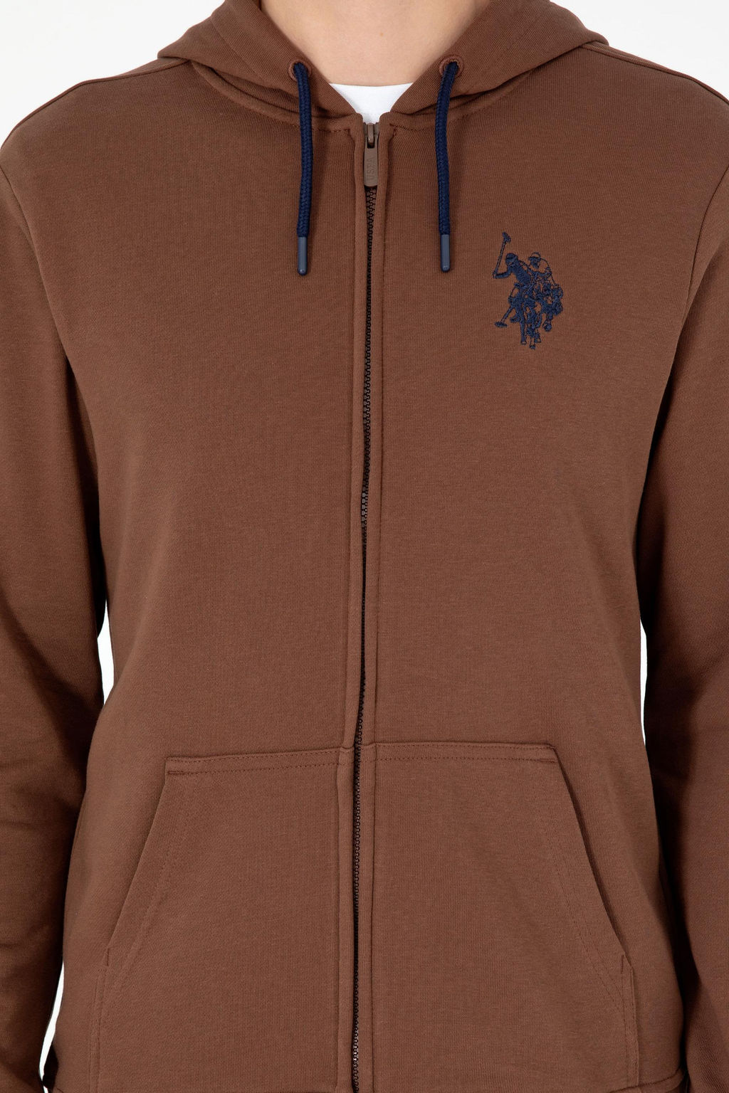 Мужской коричневый свитшот Неожиданная скидка в корзине - U.s. polo assn фото 6