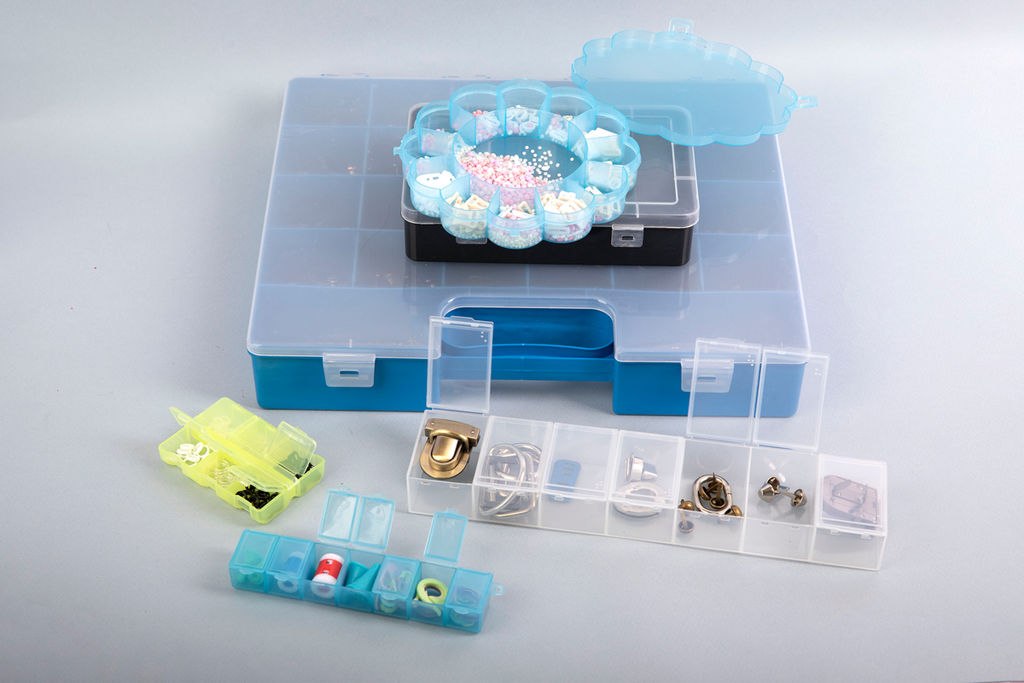 Gamma Коробка для шв. принадл. ОМ-148 пластик 28.3 x 6.2 x 3.3 см прозрачная