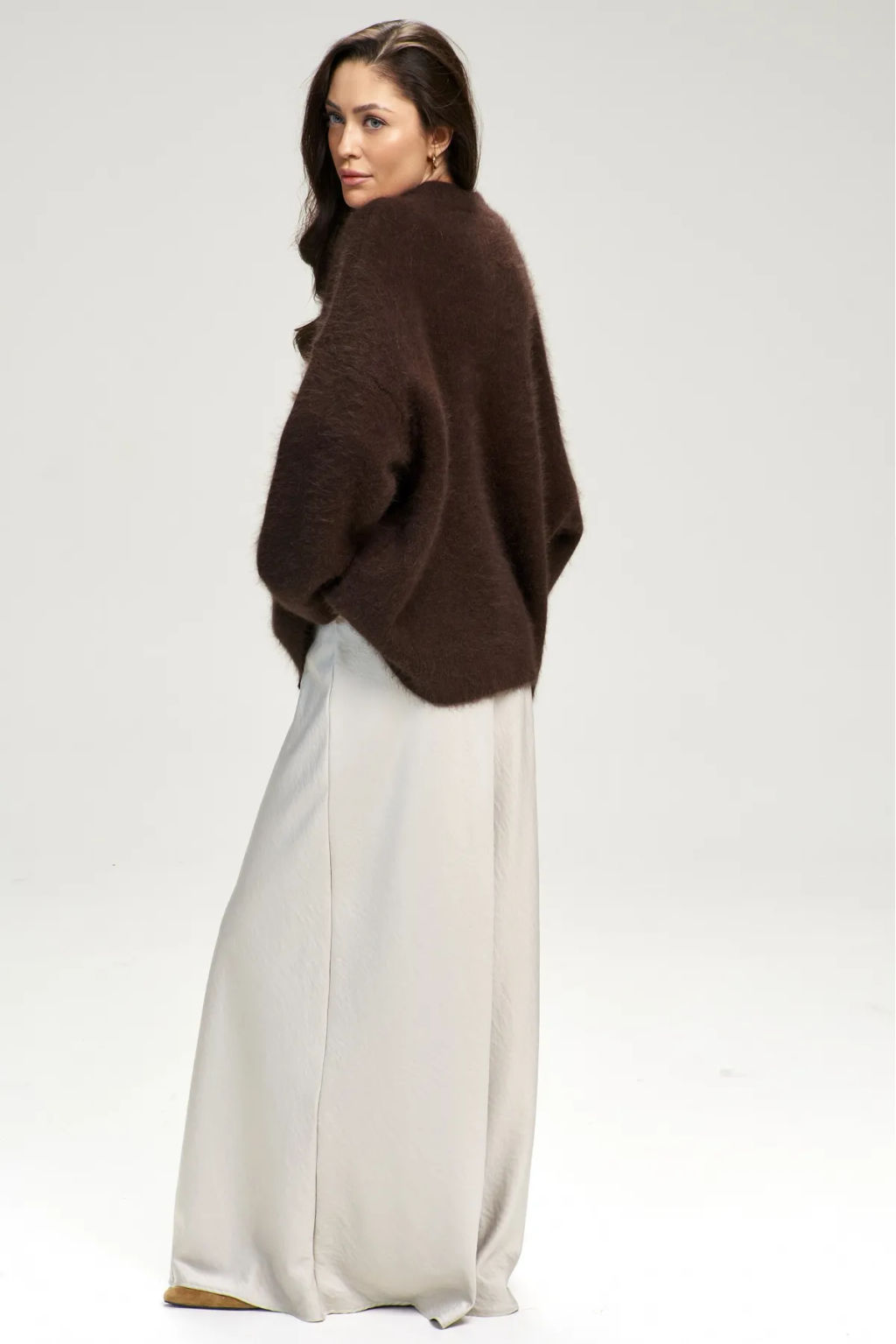 Юбка-годе атласная Ivory - Erist store фото 5