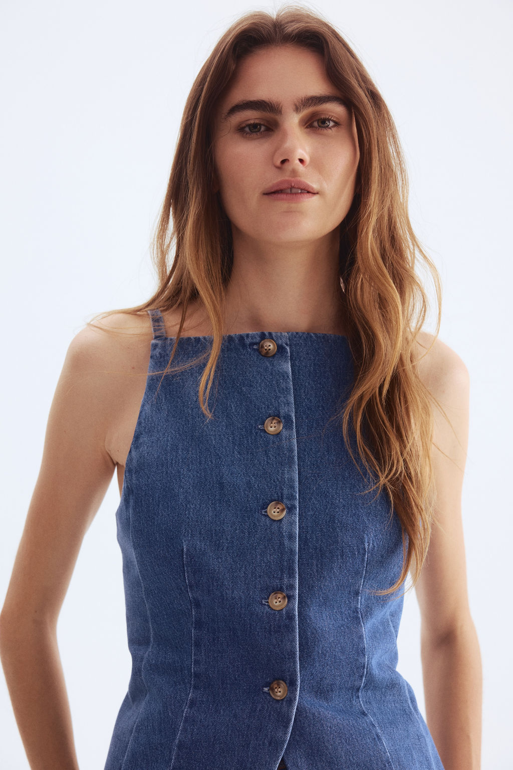 Chaleco sastre en denim - H&m фото 4