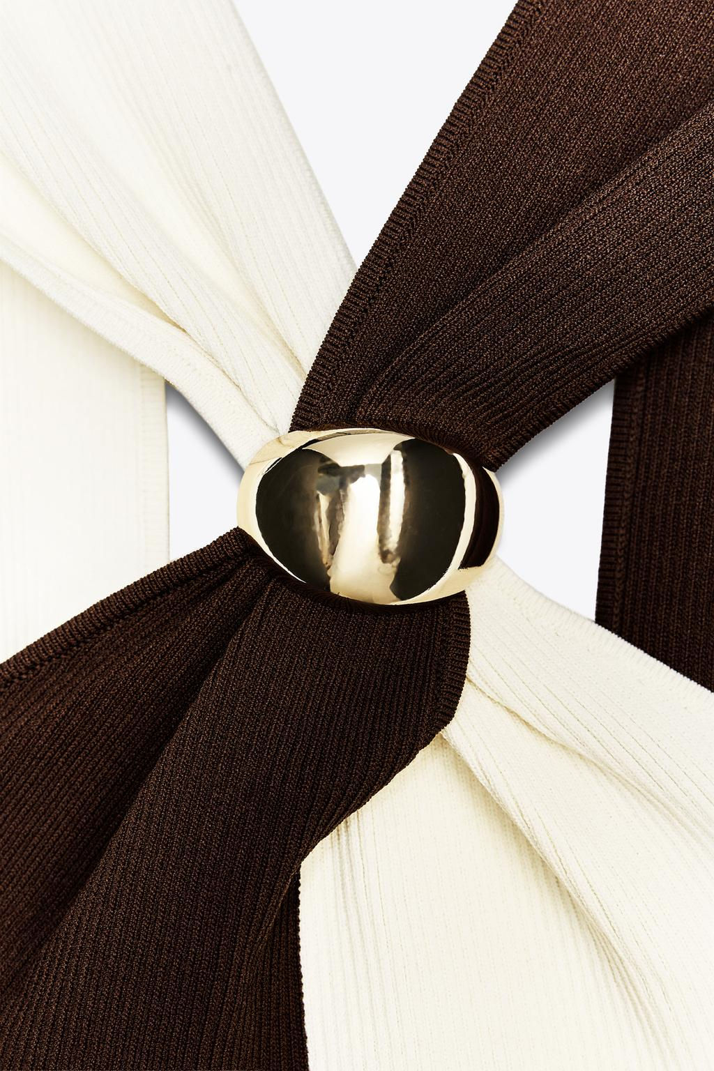 HALTER KNIT TOP - Zara фото 7