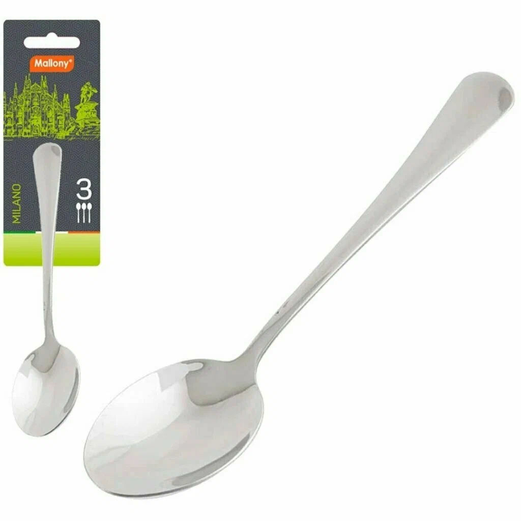 Набор ложек чайных MILANO, 3 шт арт.007292 - Mallony фото 4