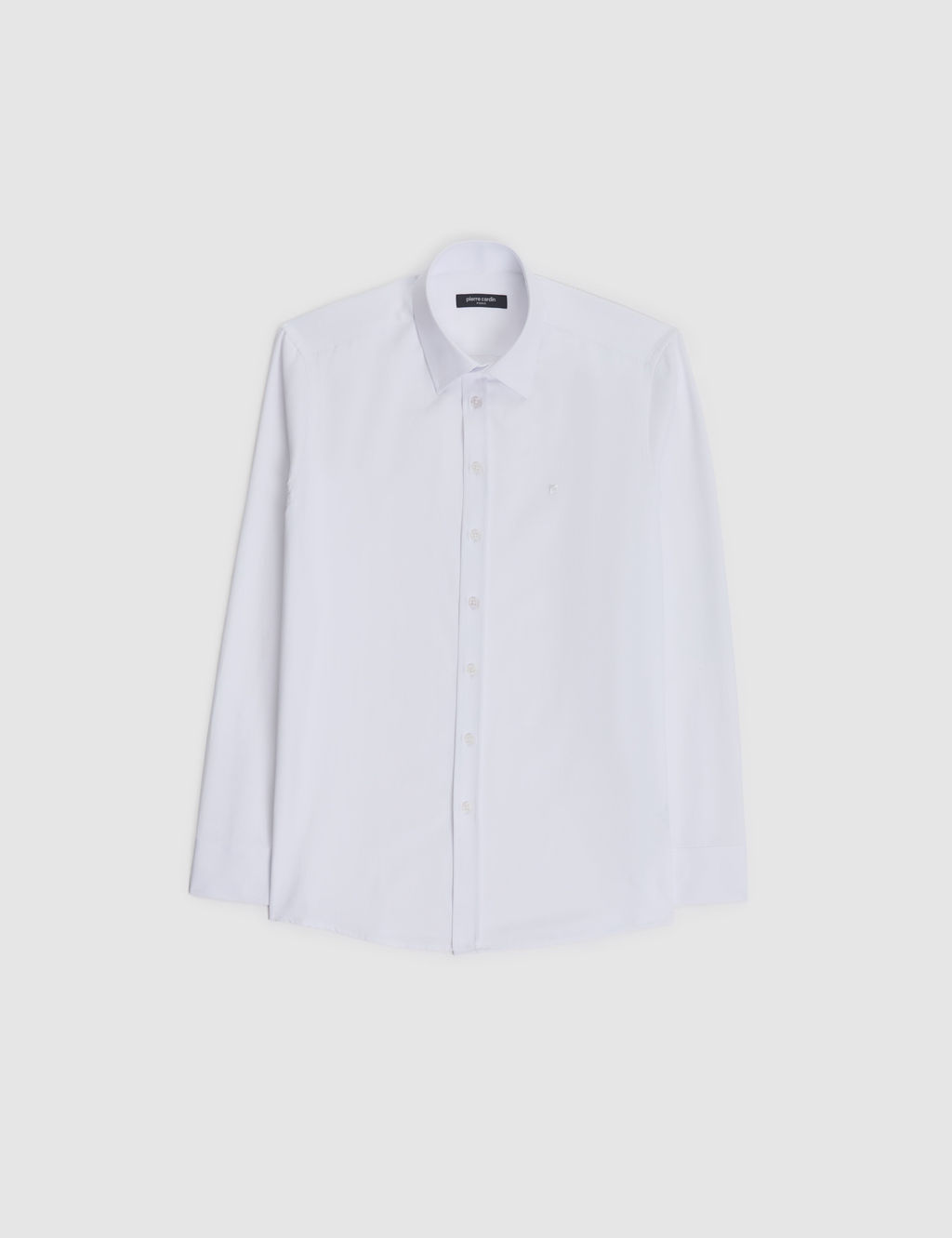 Beyaz Slim Fit Arm_rl_ Uzun Kollu G_mlek