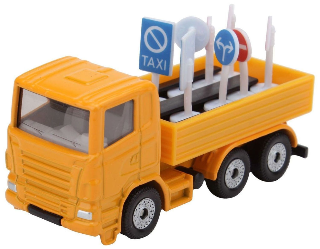Грузовик Siku с дорожными знаками  фото 3