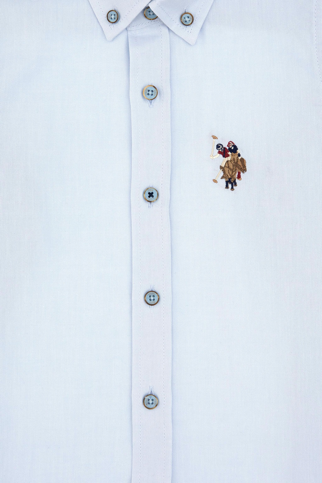 Erkek _ocuk A__k Mavi Uzun Kollu Basic G_mlek - U.s. polo assn фото 4