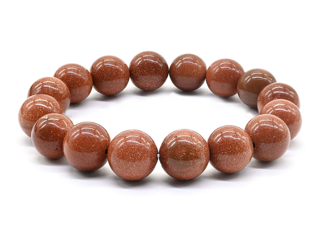 Браслет шарик 12мм из авантюрина