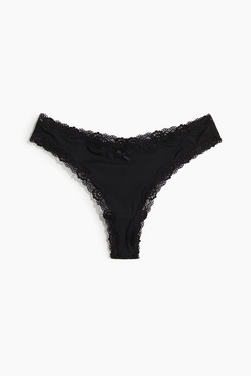 Pack de 5 bragas Brazilian de microfibra y encaje - H&m фото 6