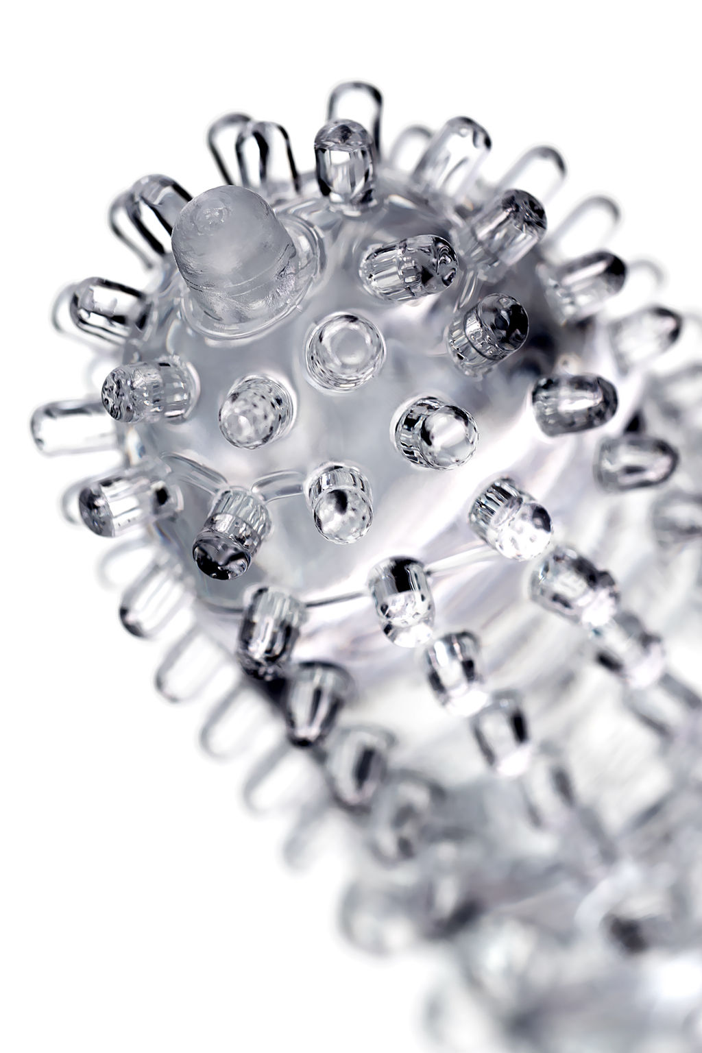 Насадка на палец A-Toys Arbo, ТРЕ, прозрачный, 8 см - Toyfa фото 6