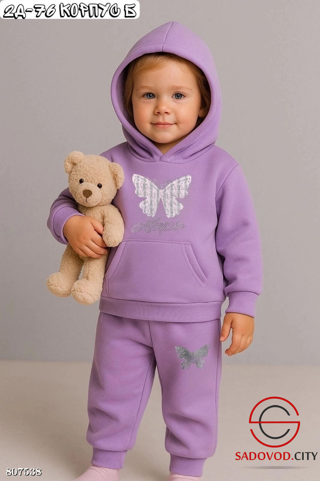 костюм для девочки с рисунком - Bruno фото 5