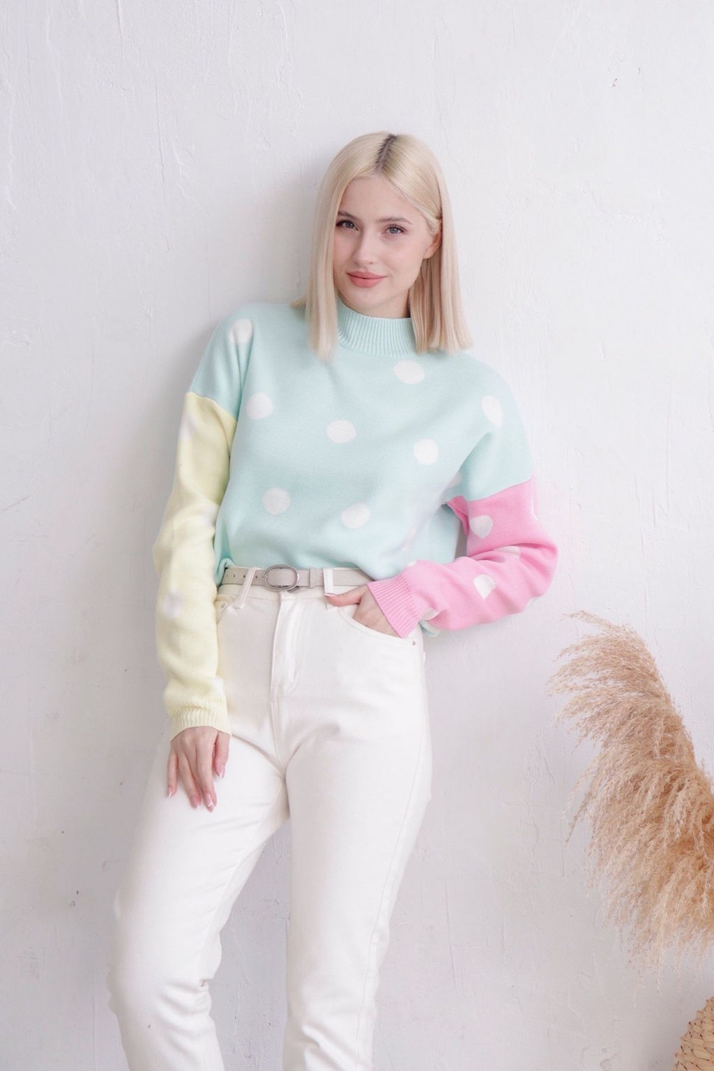 11804 Свитер в нежных оттенках (остаток: 42) - Martichelli фото 3