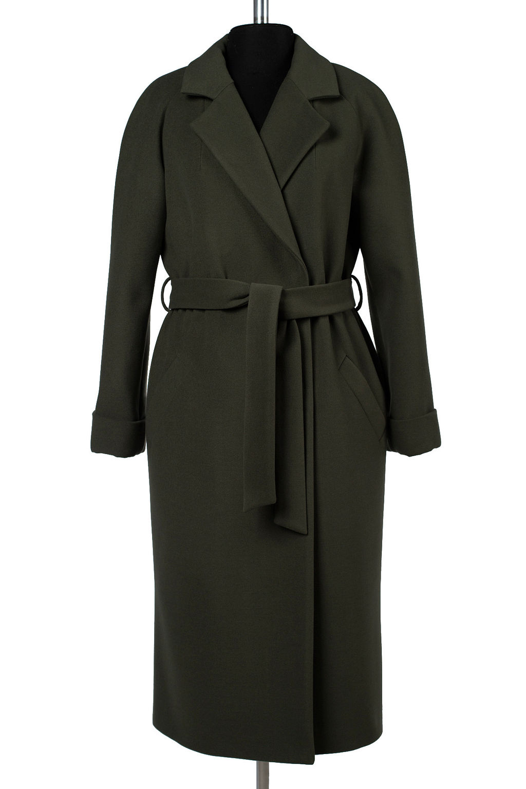 Пальто женское демисезонное (пояс) - El podio фото 7