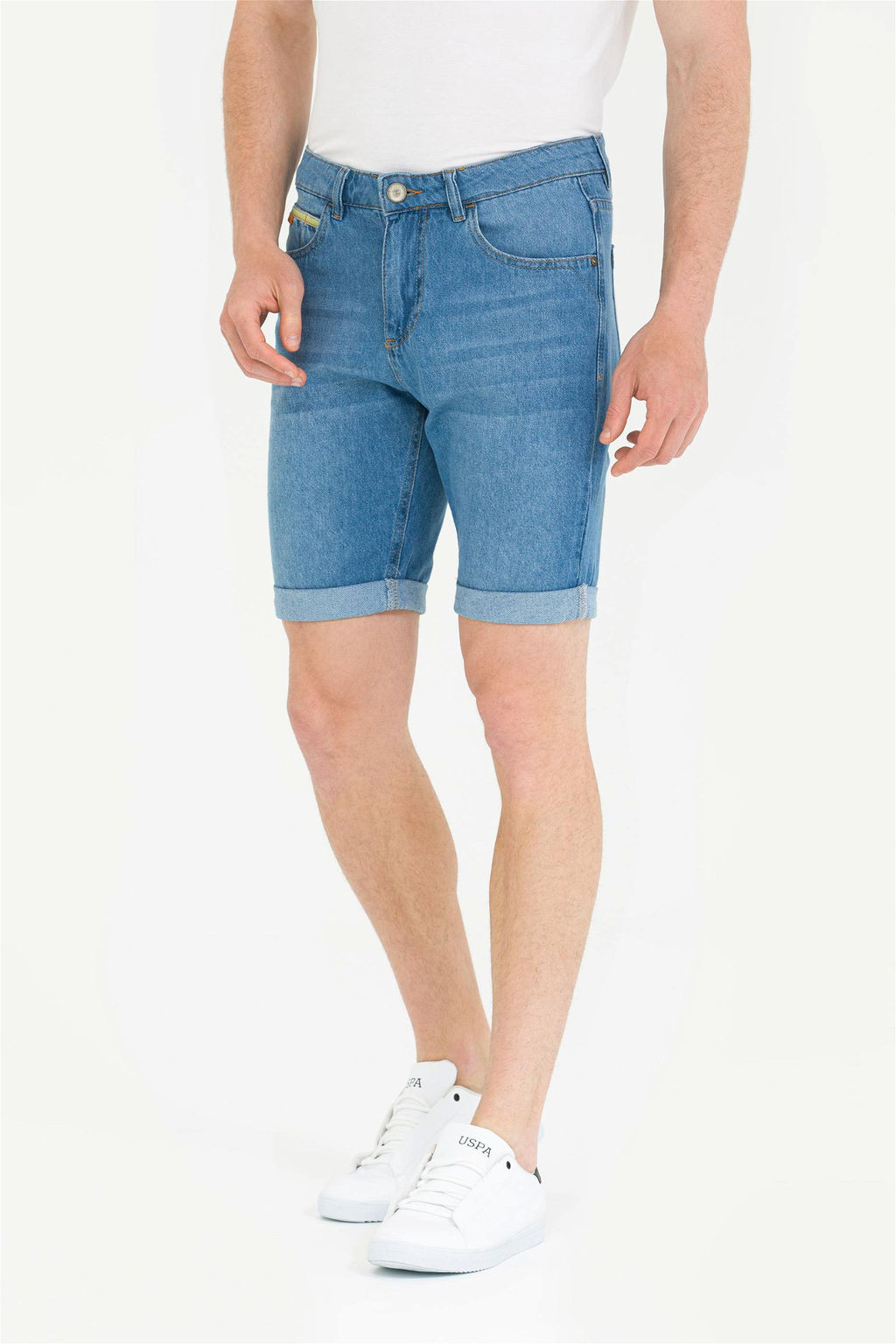 U. S. Polo Assn Мужские голубые джинсовые шорты - U.s. polo assn фото 8