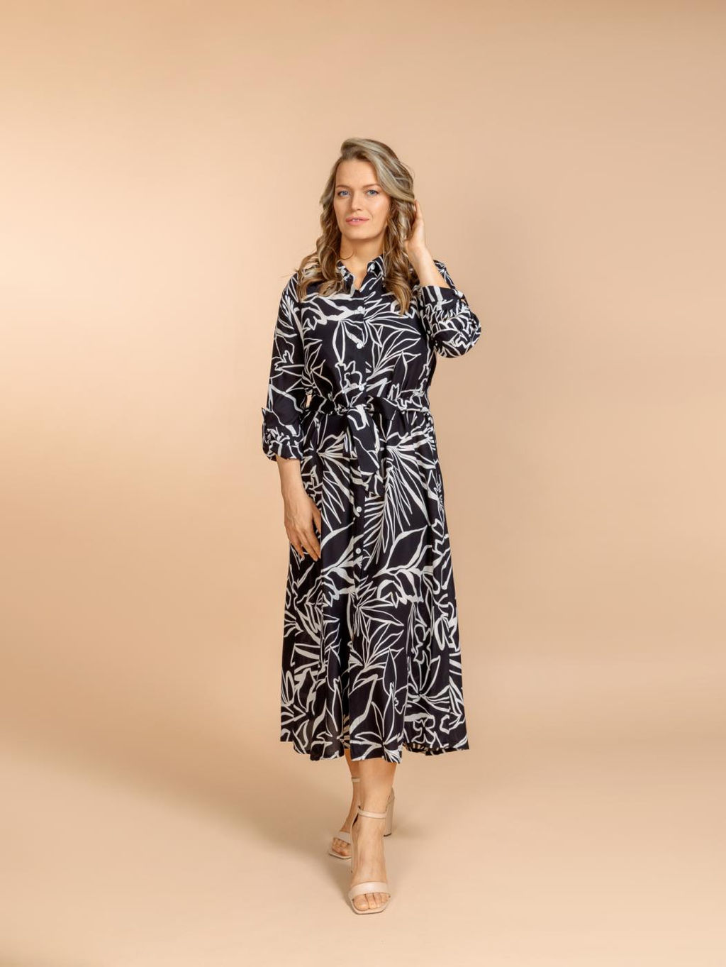 Платье (вискоза) №25-499-1 - Ганг фото 6