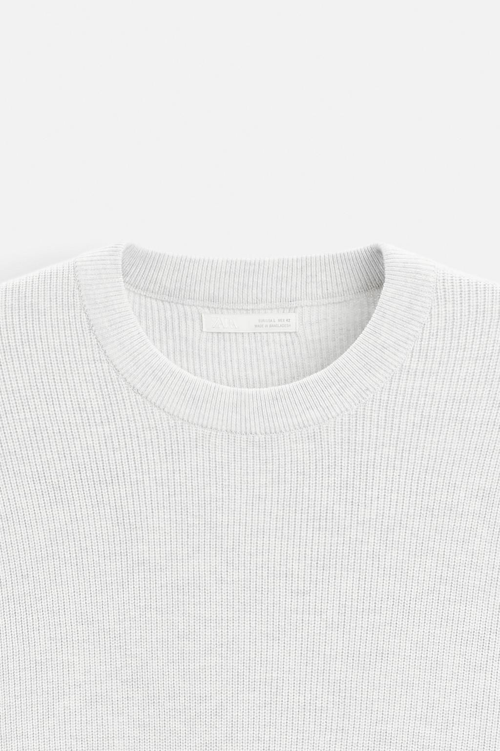PEARL KNIT T-SHIRT - Zara фото 32