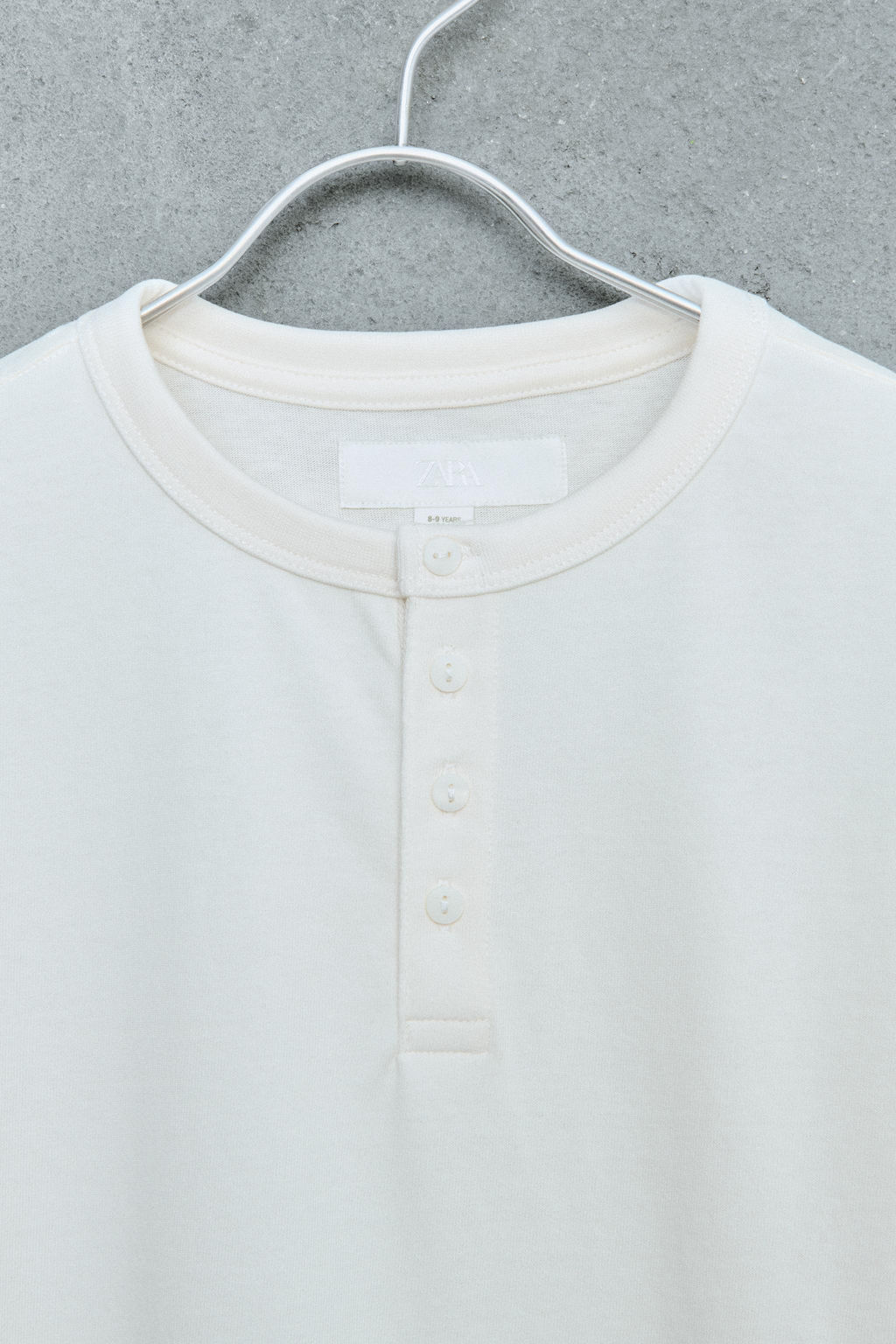 STORIESZ - CAMISETA CUELLO PANADERO HEAVY WEIGHT / Crudo - Zara фото 3