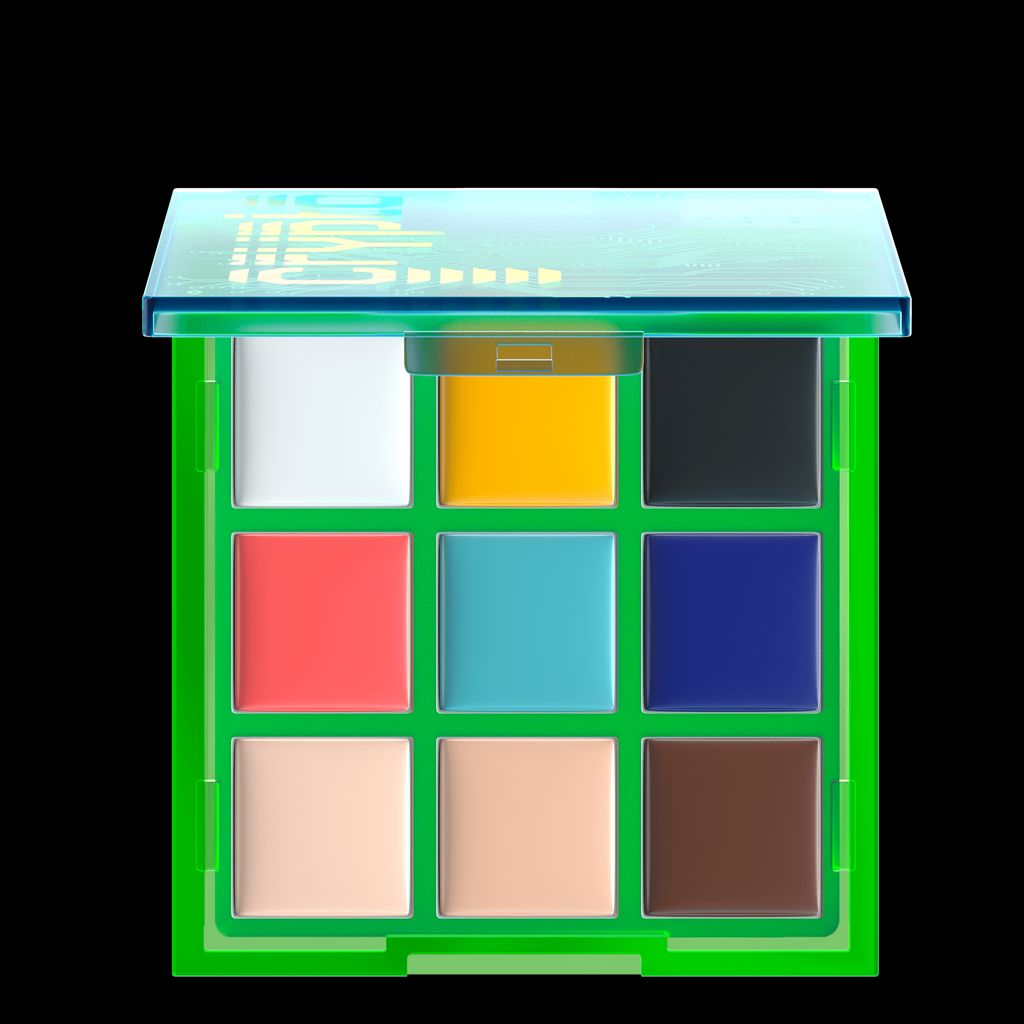 Influence Beauty Палетка кремовых пигментов Crypto /Creamy pigments palette Crypto 01  фото 2