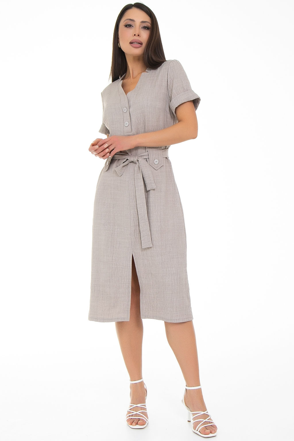 Платье Стэлла модная (беж) - Diolche фото 2