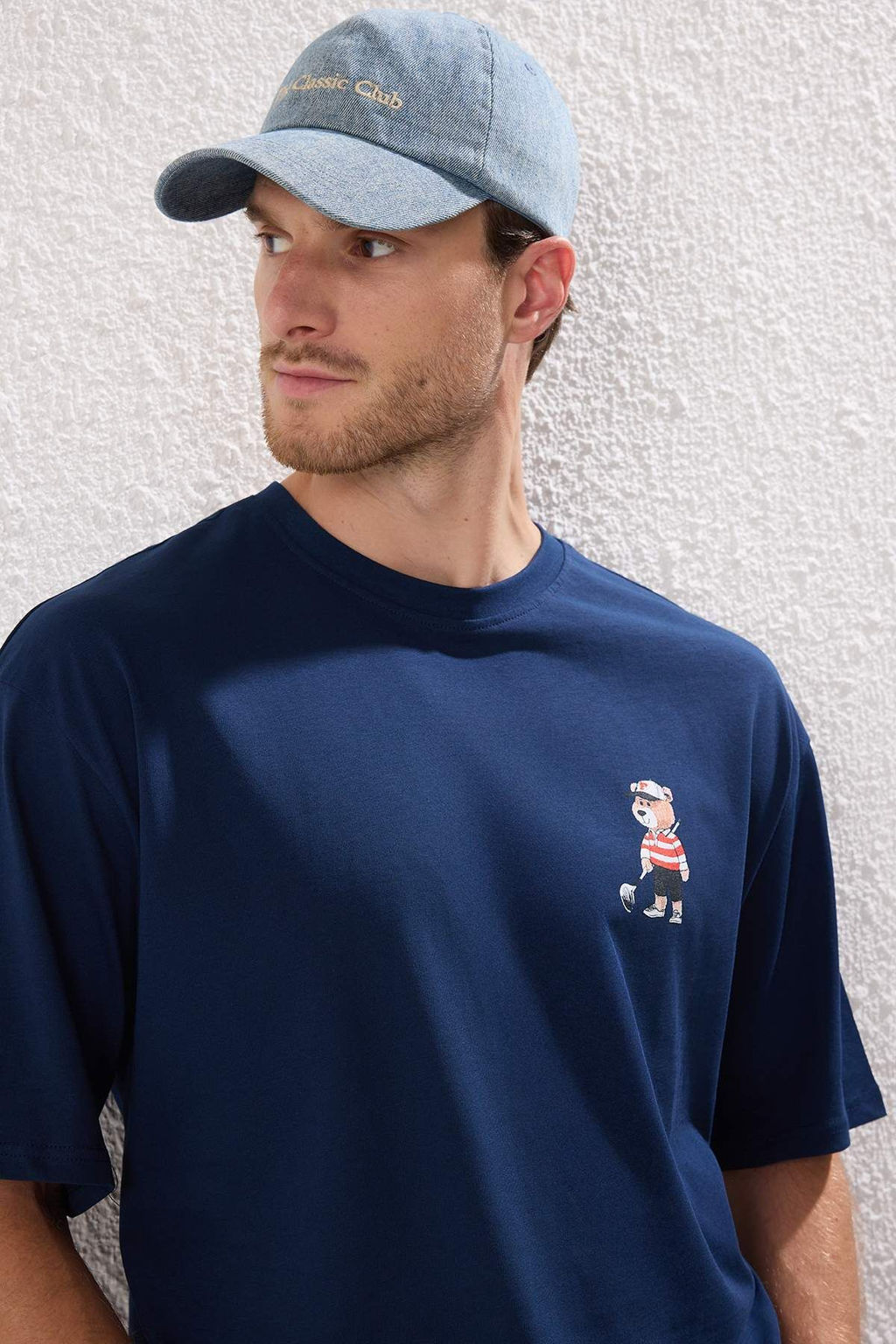 TRENDYOL MAN Siyah Unisex Regular/Normal Kesim Ay?c?k Bask?l? %100 Pamuklu T-Shirt TMNSS25TS00161 - Trendyolmilla фото 20
