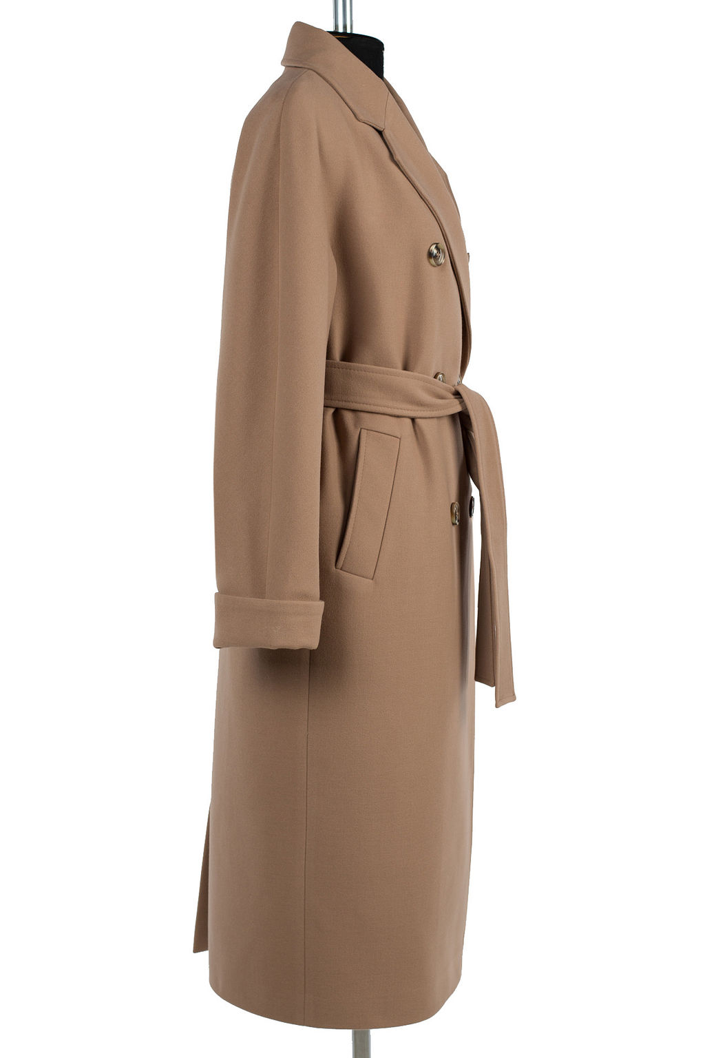 Пальто женское демисезонное (пояс) - El podio фото 5