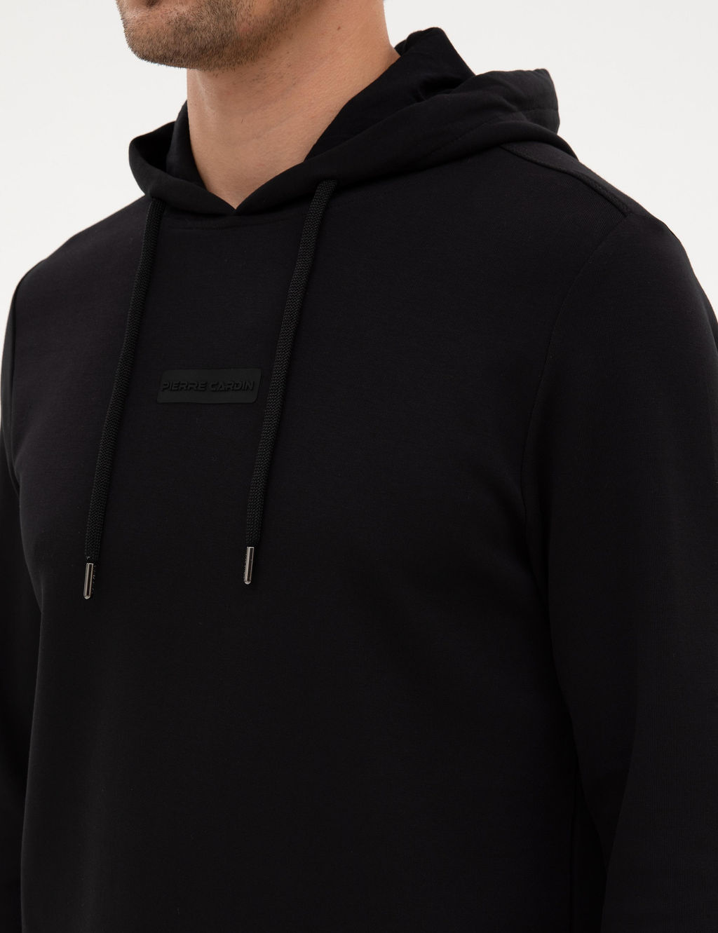 Siyah Regular Fit Sweatshirt - Pierre cardin фото 7