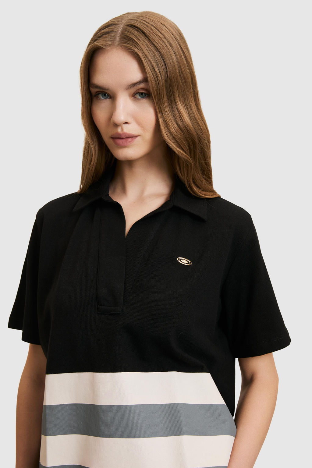 Kad_n Siyah Polo Yaka Ti__rt - U.s. polo assn фото 2