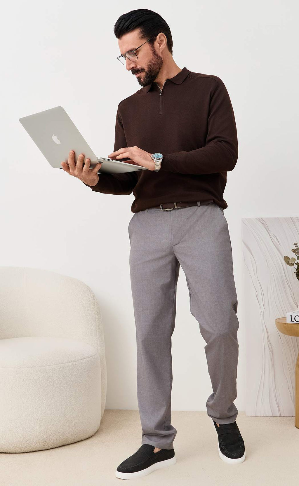 Джемпер P521-1552 brown - Primm фото 7