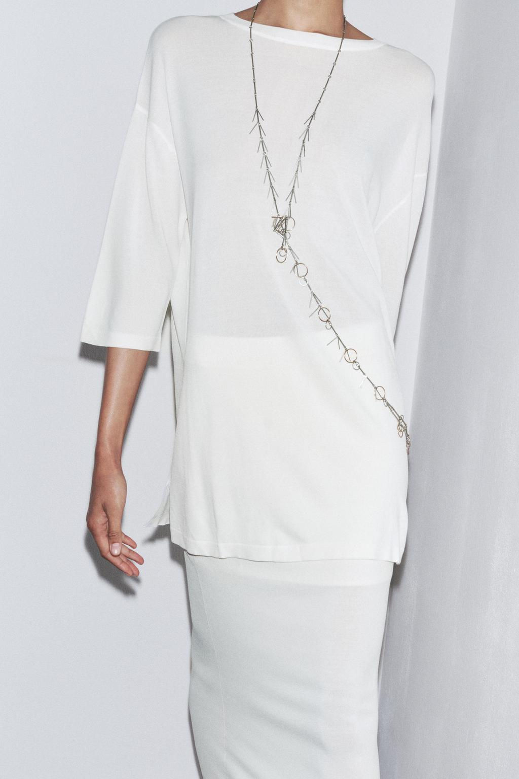 STRAIGHT KNIT SKIRT - Zara фото 2