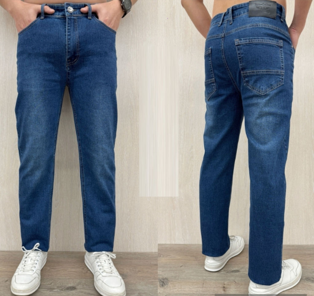 Джинсы мужские прямые классические