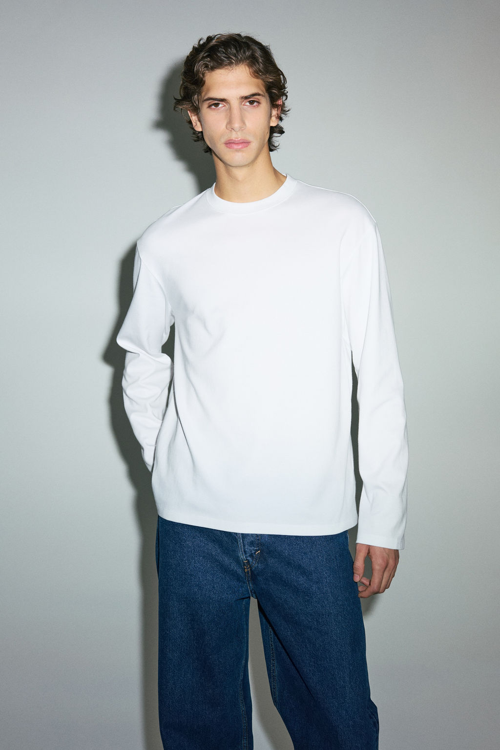 Camiseta de manga larga Cooling Relaxed Fit - H&m фото 5