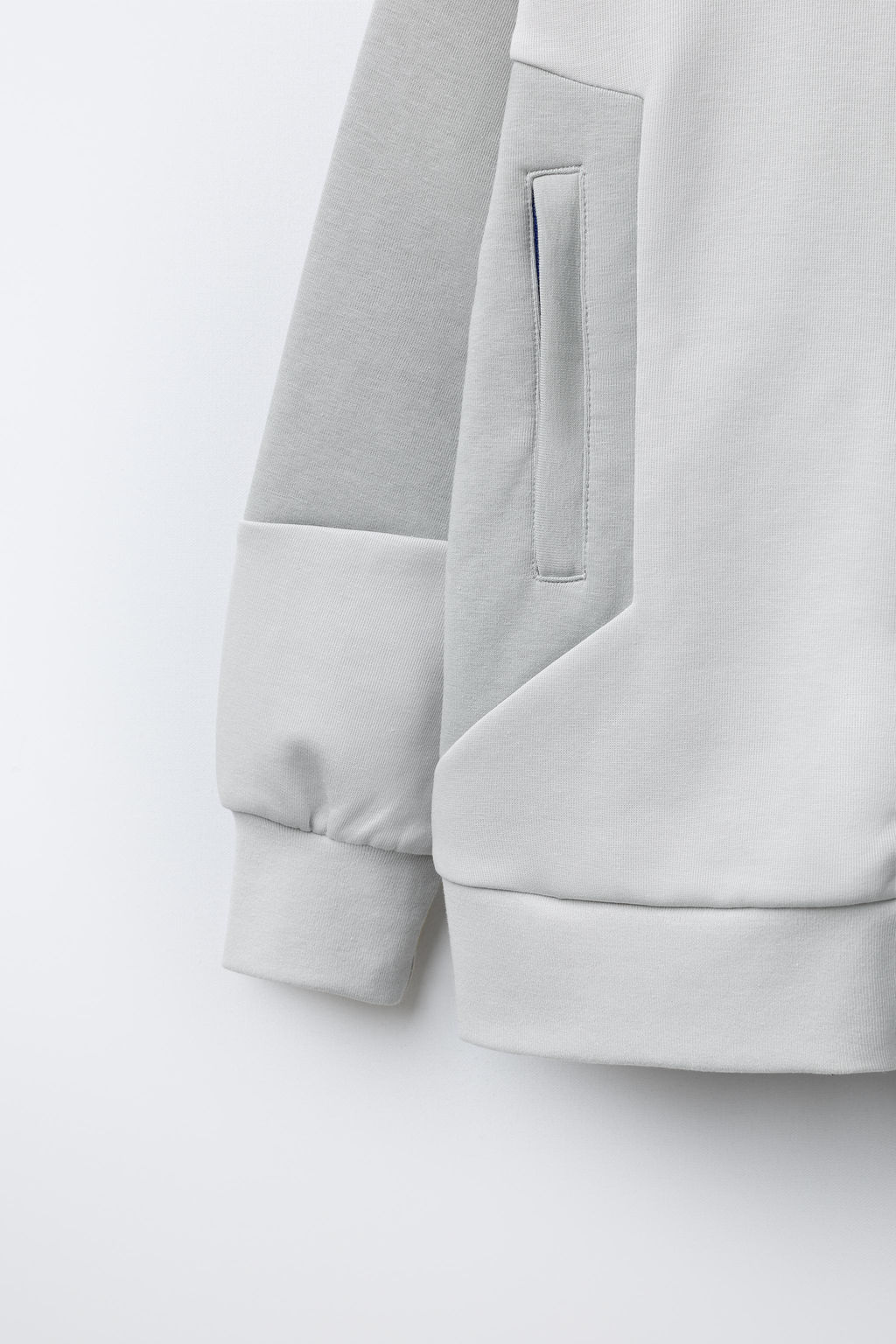 SPORTY SLOGAN ZIP-UP HOODIE - Zara фото 4
