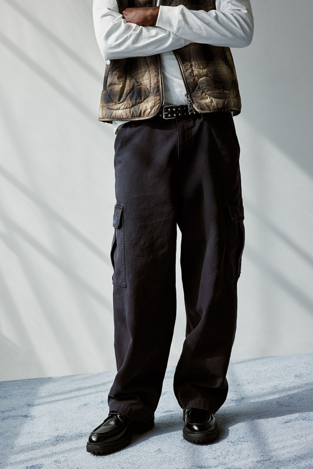 Pantalon cargo Baggy Fit - H&m фото 2