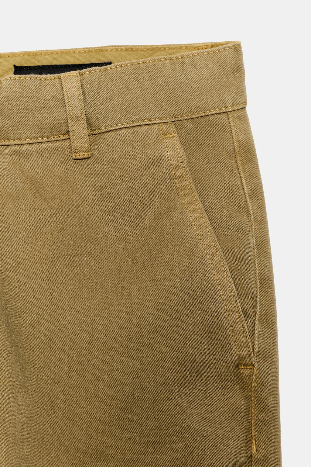 PANTAL?N CHINO ZW COLLECTION / Khaki - Zara фото 7
