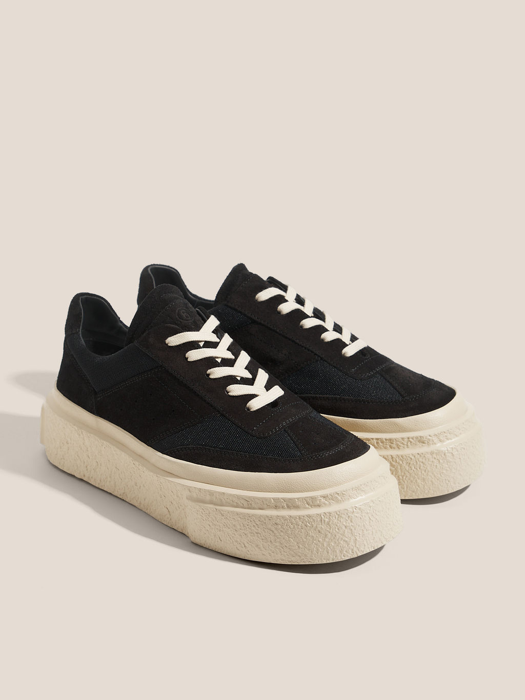 Мужские кеды MM6 MAISON MARGIELA SNEAKERS Артикул 4661679, черный