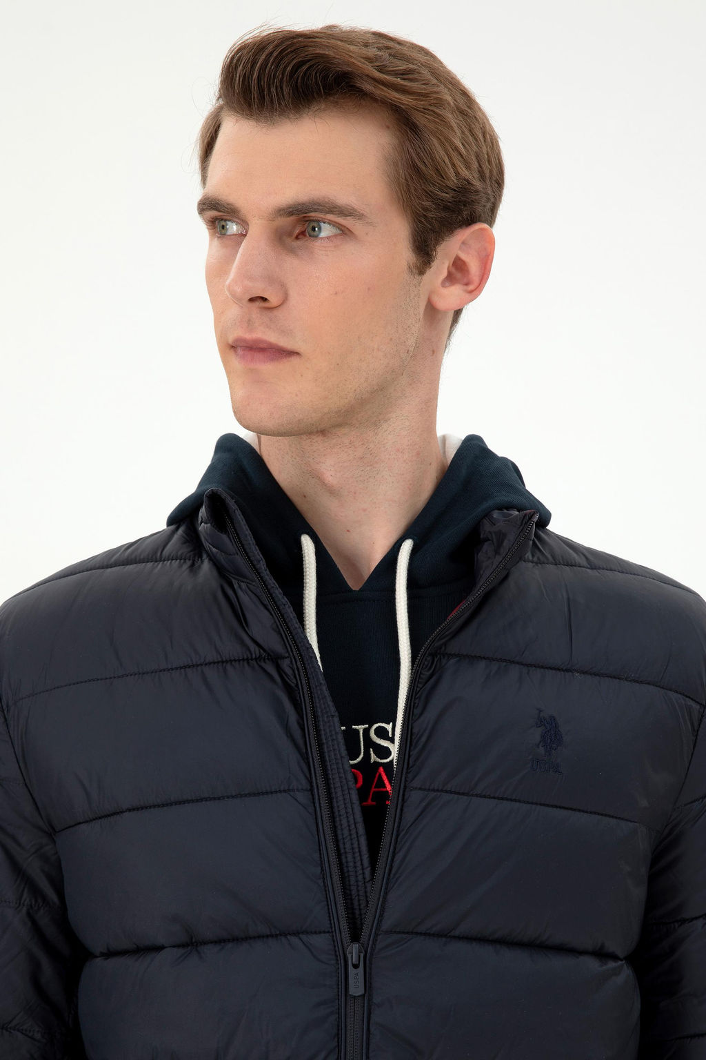 Мужское темно-синее пальто Неожиданная скидка в корзине - U.s. polo assn фото 2