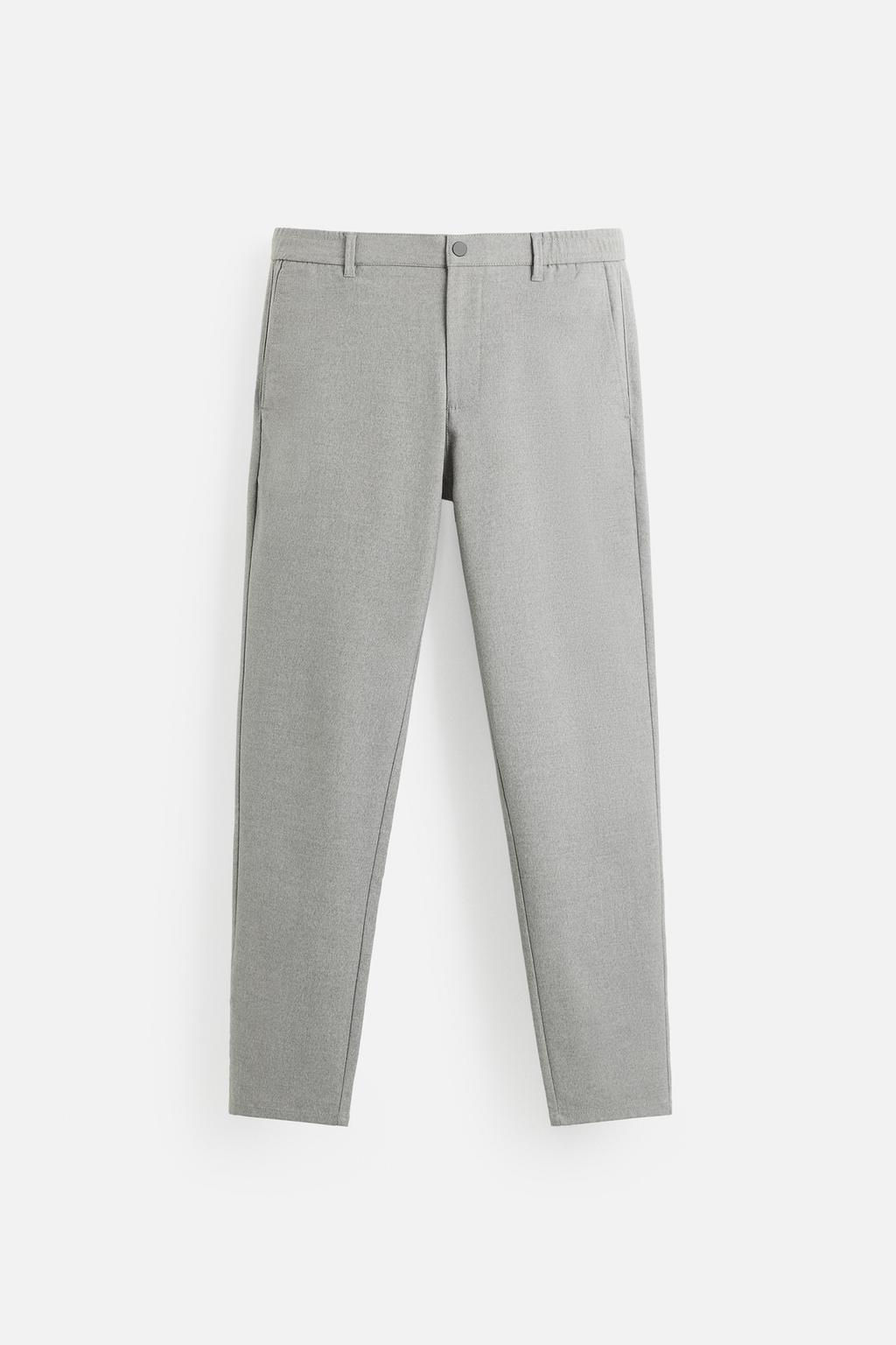 SLIM FIT COMFORT TROUSERS - Zara фото 50