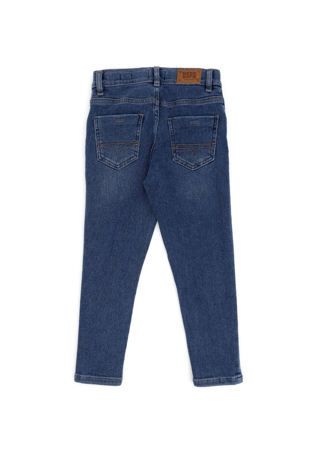 Джинсовые брюки цвета индиго для мальчика - U.s. polo assn фото 3