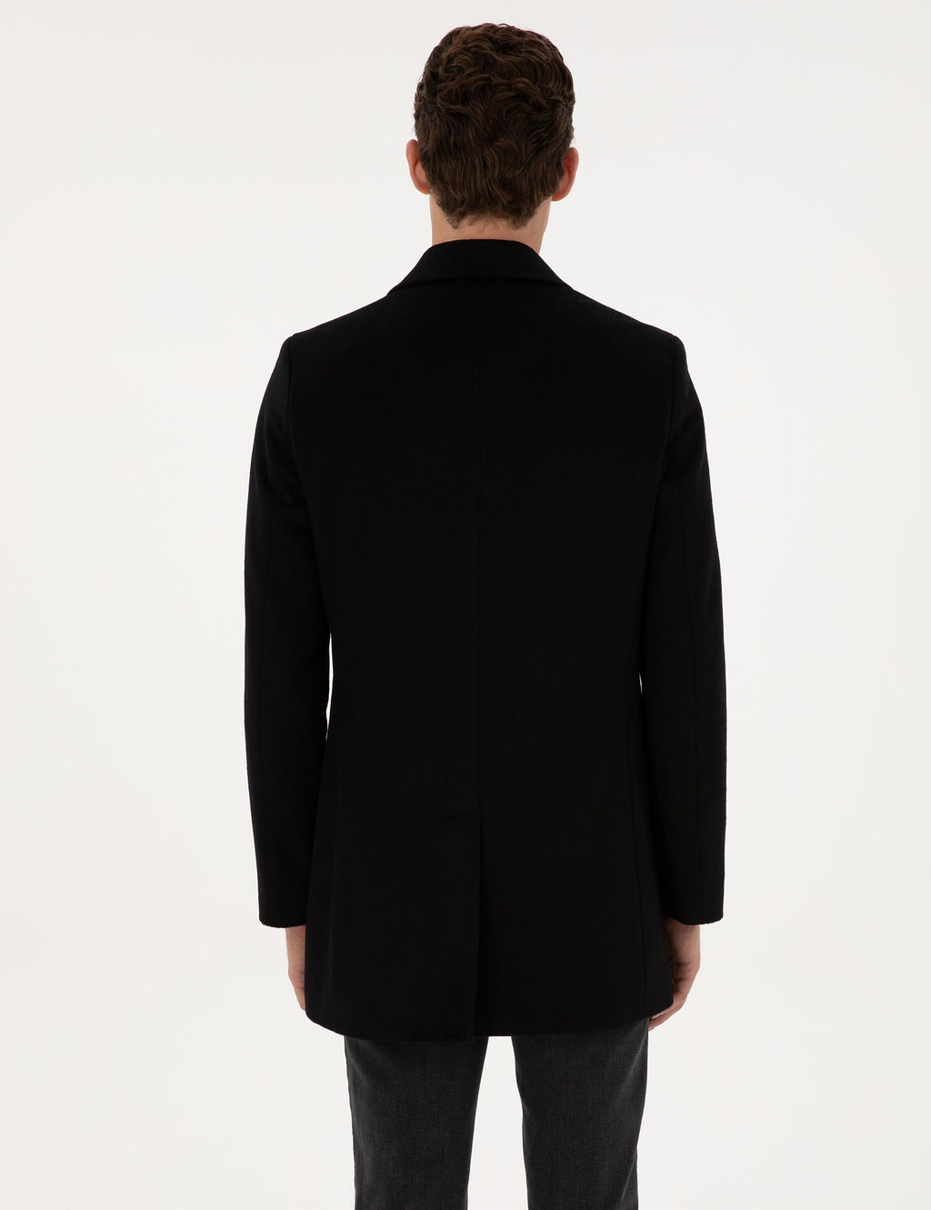 Siyah Ex. Slim Fit Ka_e Kaban - Pierre cardin фото 5