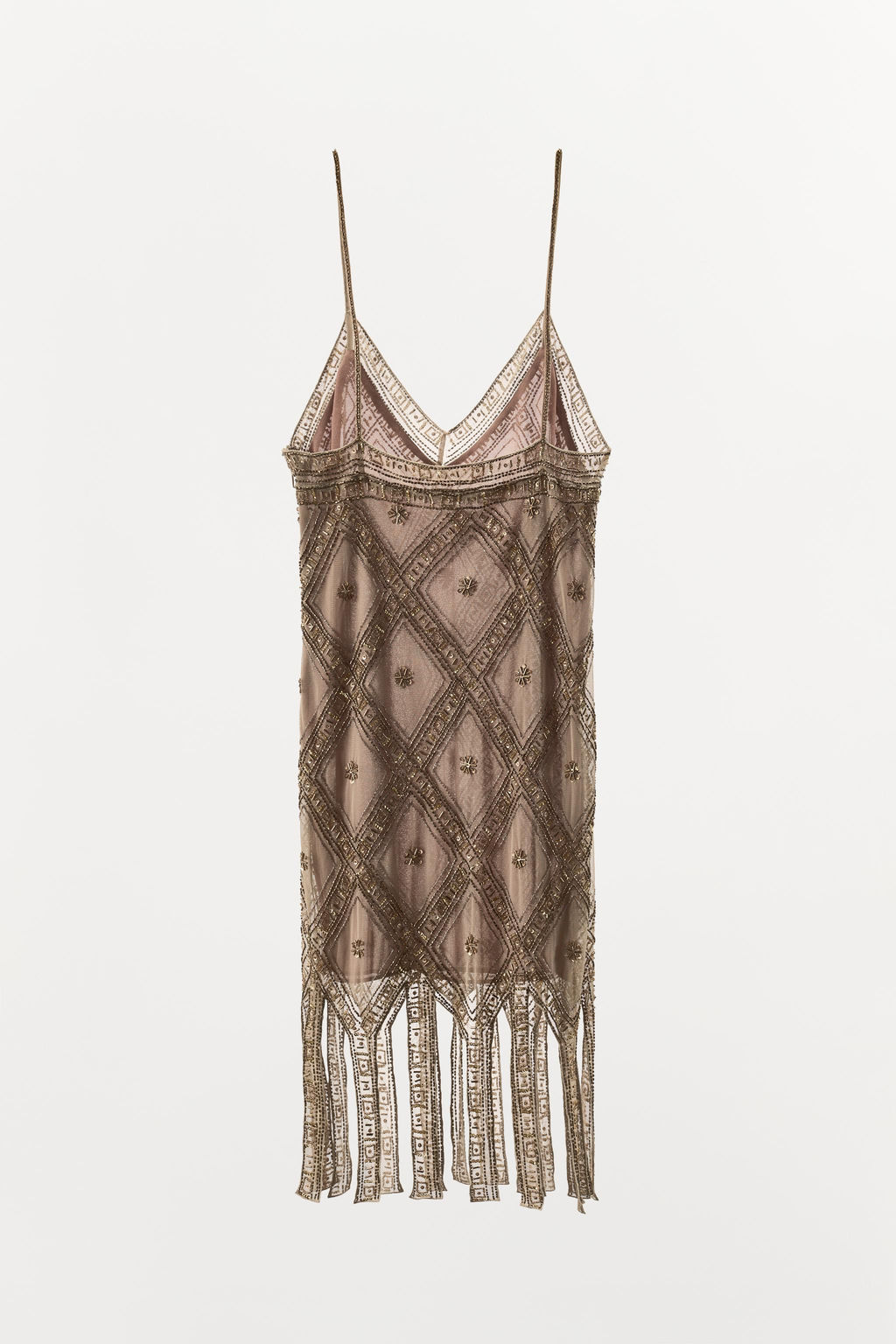 EMBROIDERED TULLE DRESS - Zara фото 6