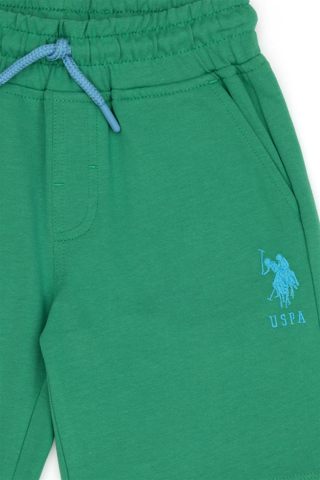 U. S. Polo Assn Зеленые вязаные шорты для мальчика - U.s. polo assn фото 3